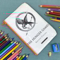 Image 1 of Hunger Games Book Page Pencil Case 