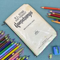 Image 1 of Goosebumps: Night in Werewolf Woods, R. L. Stine, Book Page Pencil Case