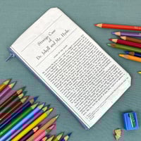 Image 1 of Dr Jekyll and Mr Hyde Book Page Pencil Case 
