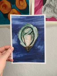 Image 1 of Oyster 2 - Painting on Print