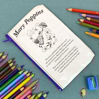 Image 1 of Mary Poppins Book Page Pencil Case