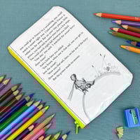 Image 2 of The Little Prince, Antoine De Saint-Exupery Book Page Pencil Case