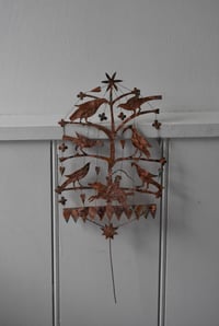 Image 1 of Folk tree with horse and birds