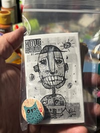 Image 2 of Tiny Free Verse Owls / 3-Piece Micro Art Set & Zine Series, Vol. 2 / #23 of 65