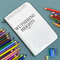 Image 1 of Wuthering Heights, Emily Bronte Book Page Pencil Case