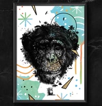 Image 1 of CHIMPANZEE  JUNGLE FACE x PROJET PRIMATE