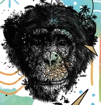 Image 3 of CHIMPANZEE  JUNGLE FACE x PROJET PRIMATE