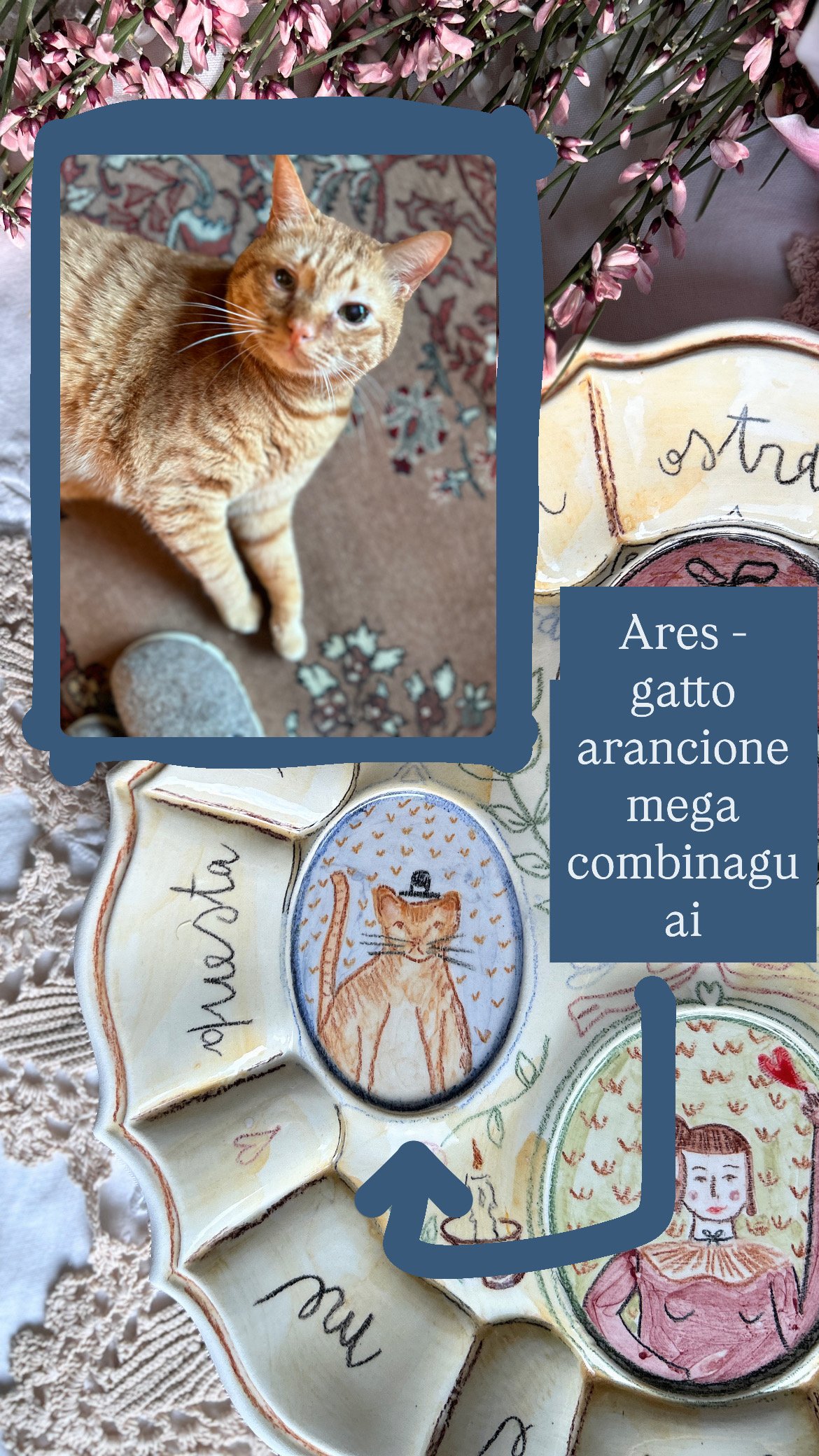 PIATTO RITRATTO - PERSONALIZZATO