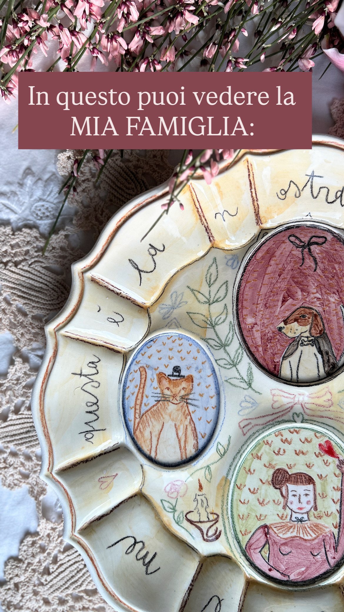 PIATTO RITRATTO - PERSONALIZZATO