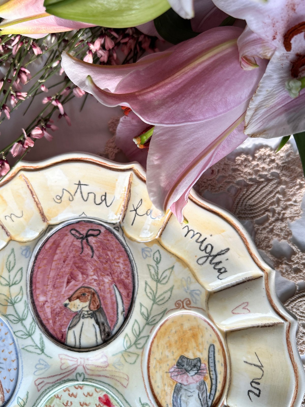 PIATTO RITRATTO - PERSONALIZZATO