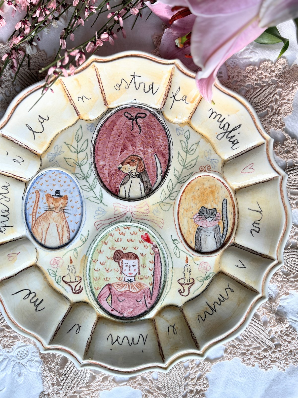 PIATTO RITRATTO - PERSONALIZZATO