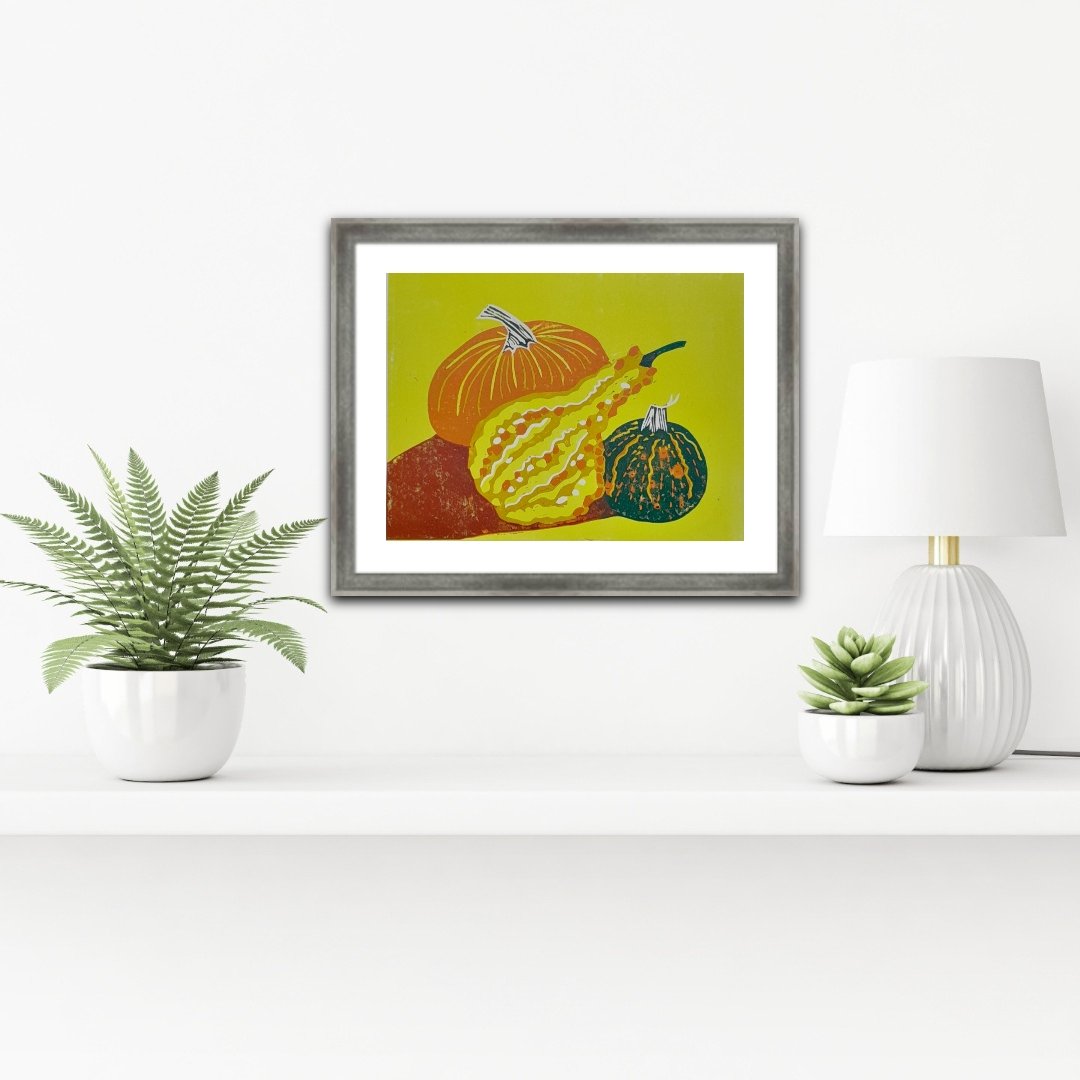 'Abundance' Limited Edition Linocut Print