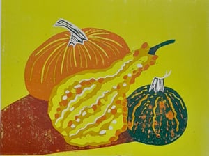 'Abundance' Limited Edition Linocut Print
