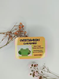 Overthinkers club member vinyylitarra