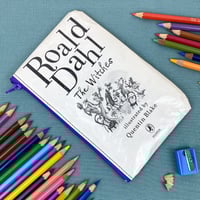 Image 1 of The Witches Book Page Pencil Case, Roald Dahl 