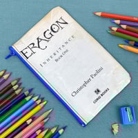 Eragon Book Page Pencil Case
