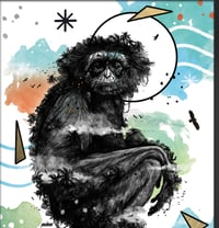 Image 3 of WHITE-BEARDED GIBBON JUNGLE FACE x BORNÉO NATURE FRANCE