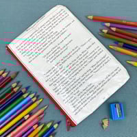 Image 2 of Alice in Wonderland, Who Stole the Tarts? Book Page Pencilcase