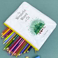 Image 1 of Wizard of Oz Book Page Pencil Case