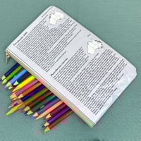 Image 2 of Koala and Possum, Australian Animals Book Page Pencil Case