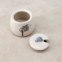 Image 2 of Windy Tree Stoneware Milk and Sugar Set