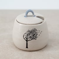 Image 3 of Windy Tree Stoneware Milk and Sugar Set