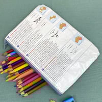 Image 2 of Falcons, Australian Birds Guide Book Page Pencil Case