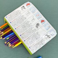 Image 2 of  Budgie and Cockatiel, Australian Birds Guide Book Page Pencil Case