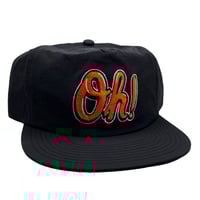 Baltimore Oh! Nylon Snapback Black