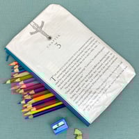 Image 2 of Throne of Glass, Book Page Pencil Case, Sarah J. Maas