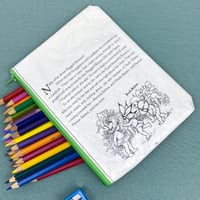 Image 2 of Snugglepot and Cuddlepie: Little Ragged Blossom, Book Page Pencil Case, May Gibbs