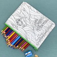 Image 1 of Snugglepot and Cuddlepie: Little Ragged Blossom, Book Page Pencil Case, May Gibbs
