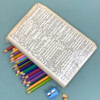 Image 2 of King Lear, Shakespeare Book Page Pencil Case 