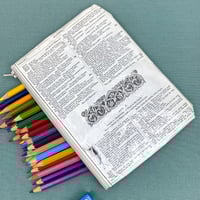 Image 2 of Macbeth, Illustrated Shakespeare Book Page Pencil Case 