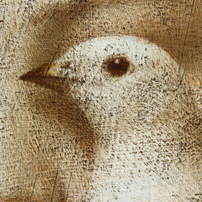 Woman with a bird IV