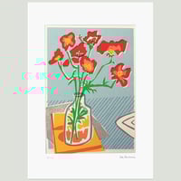 Image 4 of Geums Fabric Print