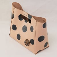Image 6 of Medium Grab-handle Clutch dots