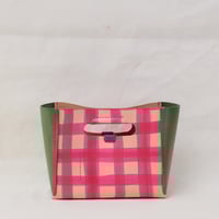 Image 3 of Small grab-handle Clutch grid