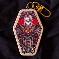 Image 1 of FFXIV Hesperos Embossed Wood Charm