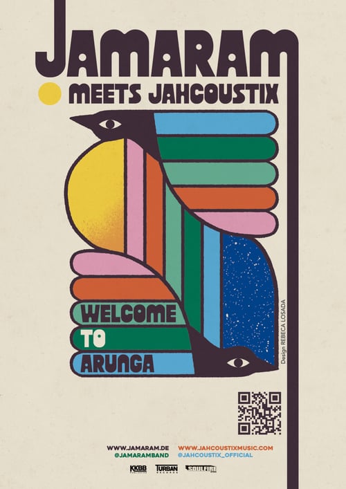 Image of Jamaram Meets Jahcoustix - Welcome to Arunga Tour // 25.04.2026