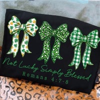 St. Patrick’s Day Bows T-shirt 