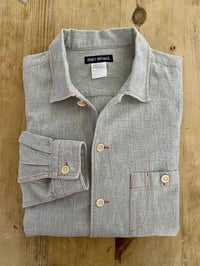 Image 1 of VINTAGE ISSEY MIYAKE GREY WORK OVERSHIRT
