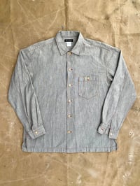 Image 2 of VINTAGE ISSEY MIYAKE GREY WORK OVERSHIRT