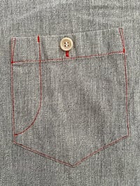 Image 7 of VINTAGE ISSEY MIYAKE GREY WORK OVERSHIRT