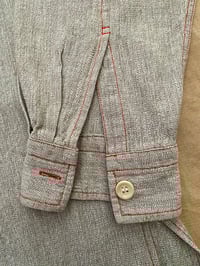 Image 5 of VINTAGE ISSEY MIYAKE GREY WORK OVERSHIRT