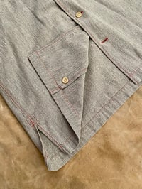 Image 9 of VINTAGE ISSEY MIYAKE GREY WORK OVERSHIRT