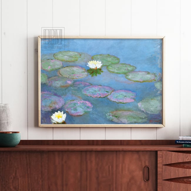Claude Monet | Water Lilies Painting Reproduction | Art Print