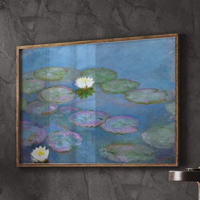 Claude Monet | Water Lilies Painting Reproduction | Art Print