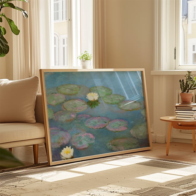 Claude Monet | Water Lilies Painting Reproduction | Art Print