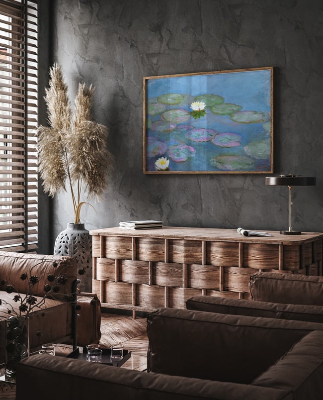 Claude Monet | Water Lilies Painting Reproduction | Art Print